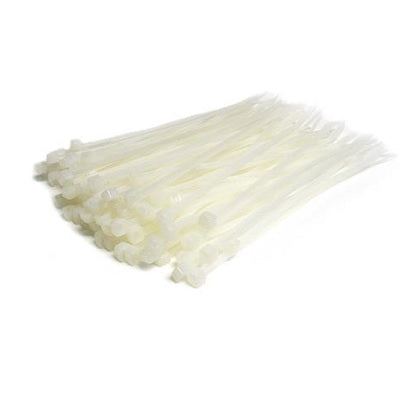 Cable Ties-Startech 6" Nylon Clear, 100/Pack - CV150