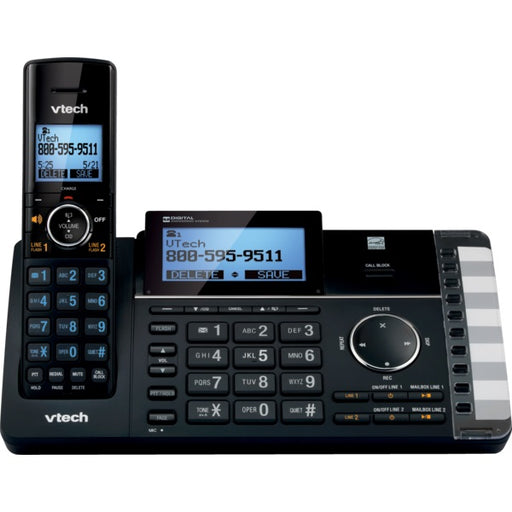 Telephone-Cordless 2-Line Answering System, Dect 6.0 - DS6251-2
