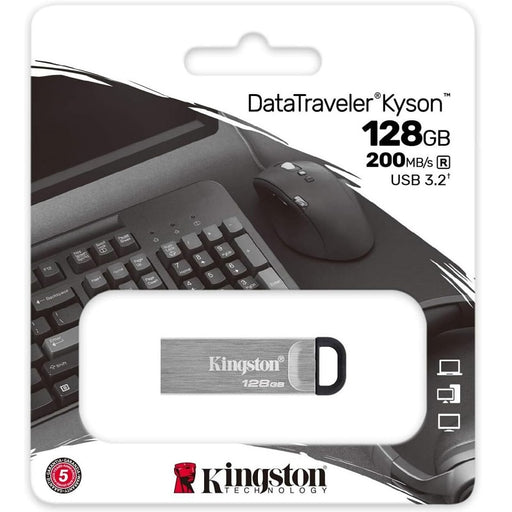 Flash Drive-Kingston Datatraveler Usb 3.2 Gen 1, 128Gb - DTKN-128GB