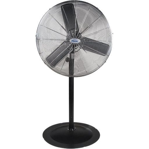 Fan-30" Pedestal, Non-Oscillating 1/3Hp, 2 Speed Black - EA571