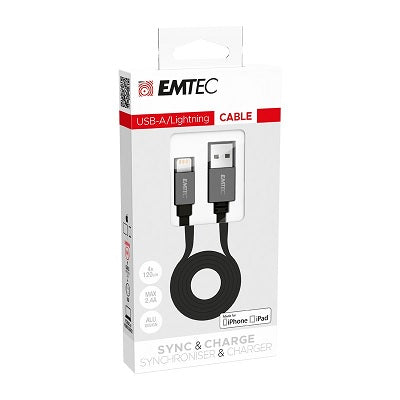 Usb Charging Cable- Usb A To Lightning, T700, 4' - ECCHAT700AP