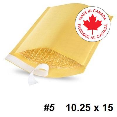 Envelope-Bubble #5 10.25X15, 10/Pack (00525) - EDGBM009