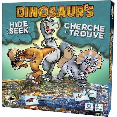 Board Game-Gladius Hide And Seek Dinosaurs - EDIGLA8000