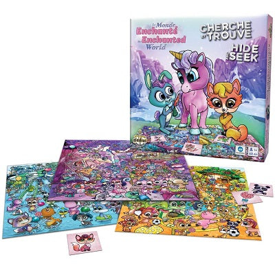 Board Game-Gladius Hide And Seek Enchanted World - EDIGLA8031