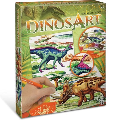 Dazzle/Rhinestone-Dazzle-By-Number Dinosart - EDITT15051