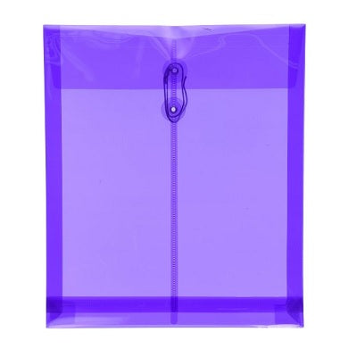 Envelope-Poly, Top Opening 13.25X9.75 Purple - EN-01-PE