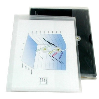 Envelope-Poly, Side Opening 14.75" X 10.25" Legal Clear - EN-03-CR