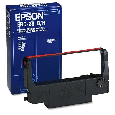 Ribbon-Epson Pos Black/Red - ERC-38BR