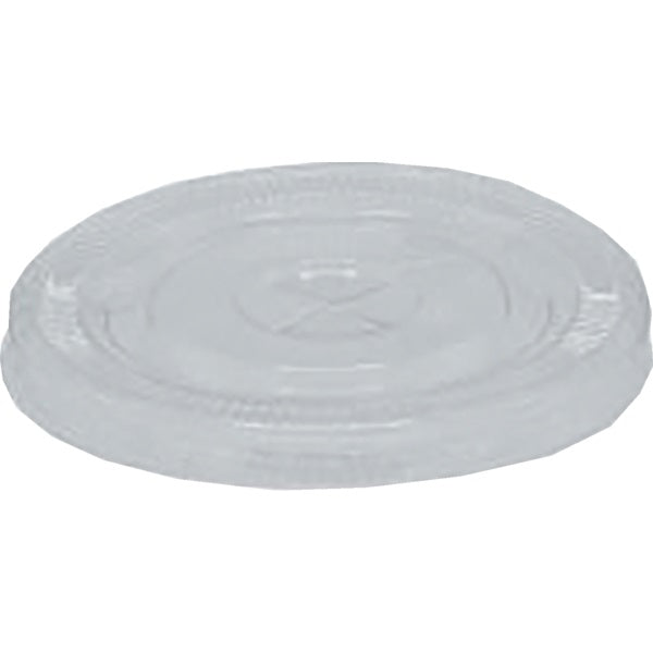 Cup Lids-Victoria Bay Flat With Straw Slot 92Mm Clear 1000/ - F92HCF