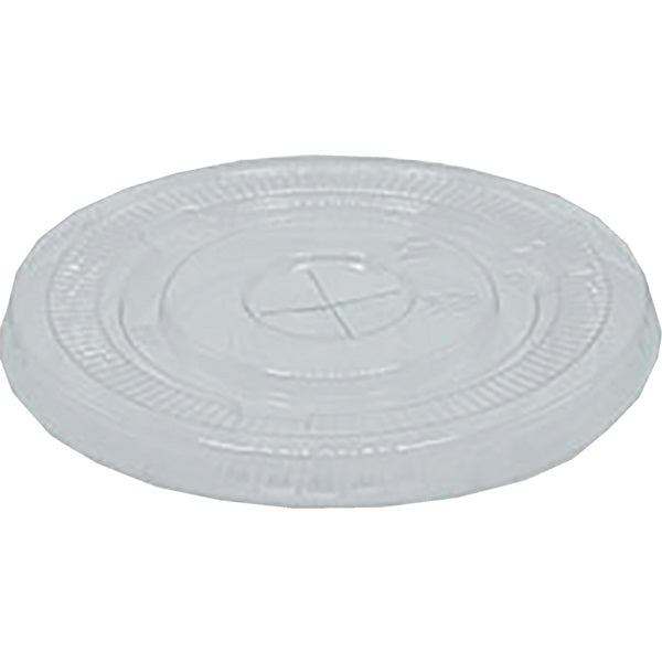 Cup Lids-Victoria Bay Flat With Straw Slot,98Mm Clear  1000/ - F98HCF