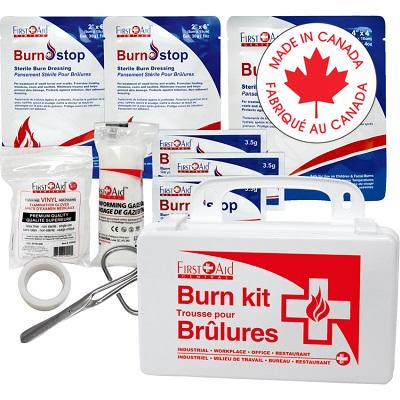 Burn Kit-First Aid Central, Basic 10 Piece - FACBK01