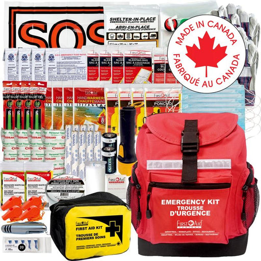 Emergency Kit-Canadian Red Cross 4-Person, 72 Hour - FACDP724-NW