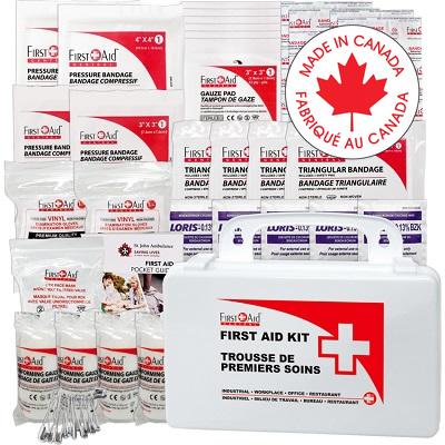 First Aid Kit-Ontario Section 16, Plastic Case - FAC-ONTV1P