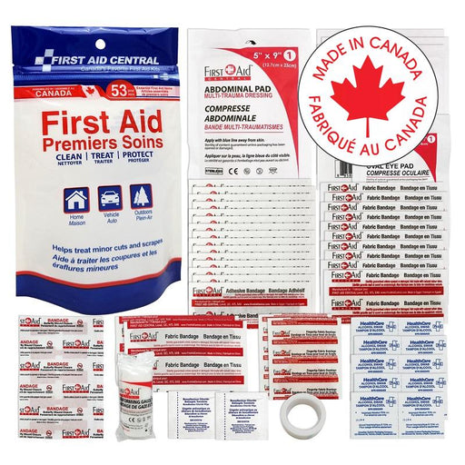 First Aid Kit-Grab & Go 53 Pieces - FAC-OP53