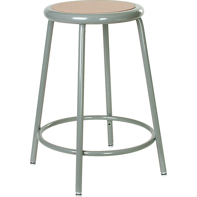 Stool-500 Series, Stationary 24" Grey - FC647