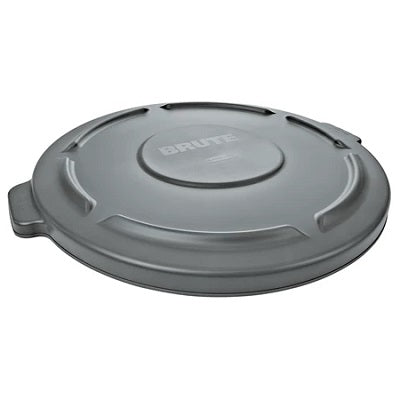 Garbage Container Lid-Brute, Self-Draining Snap-On, 76L Grey - FG261960GRAY