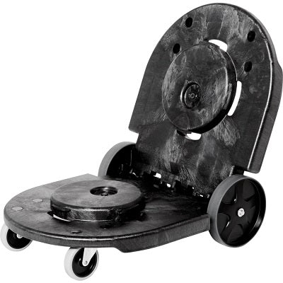 Garbage Container Dolly-Brute, Tandem, Black - FG264600BLA