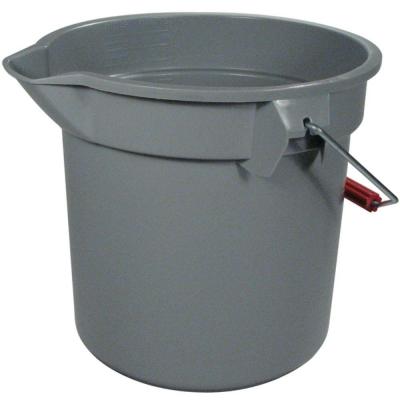 Bucket-Brute Round Utility, 9.5L. Grey - FG296300GRAY