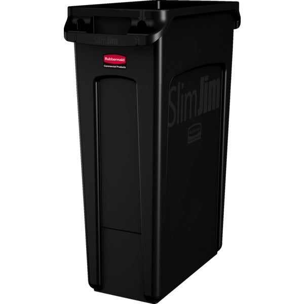 Waste Container-Slim Jim 87.1 L. Black - FG354060BLA