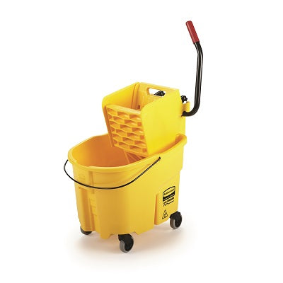 Bucket-Wavebrake With Side Press Wringer, Yellow - FG758088YEL