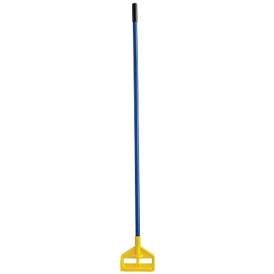 Mop Handle-Wet Mop, Invader 60" Fiberglass, Blue - FGH14600BL00