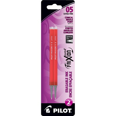 Pen Refill-Frixion Needle Point Erasable Gel, Red - FRP5RR2
