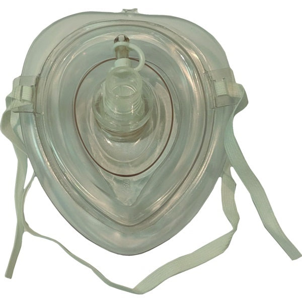 Cpr Mask-Canadian Red Cross With O2 Inlet, Plastic Case - FS-104NG