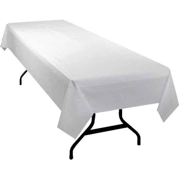 Table Cover-Plastic 40" X 300' Roll, White - GJO10324