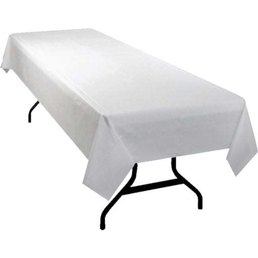 Table Cover-Plastic 40" X 300' Roll, White - GJO10324