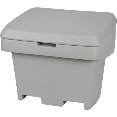 Salt Bin-Heavy Duty Outdooor Container 30" X 24" X 24", Grey - GP500-4