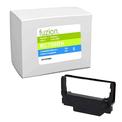Ribbon-Star Micronics Rc700B Compatible, Black 6/Box - GSSTAR700BK