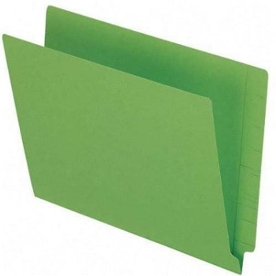 File Folder-End Tab, Letter Green - H110DGR
