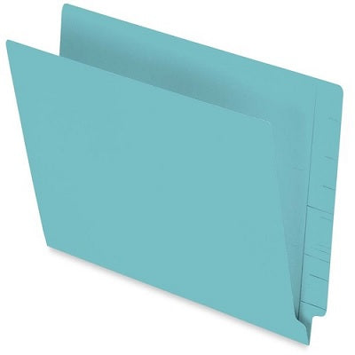 File Folder-End Tab, Letter Turquoise - H110DTQ