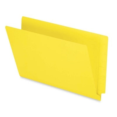 File Folder-End Tab, Legal Yellow - H210DY