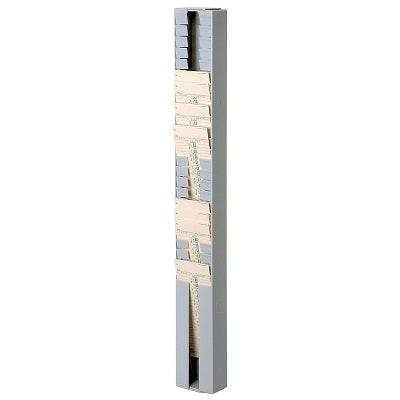 Time Card Rack-Adjustable, Fits 25 Standard Cards - HA004