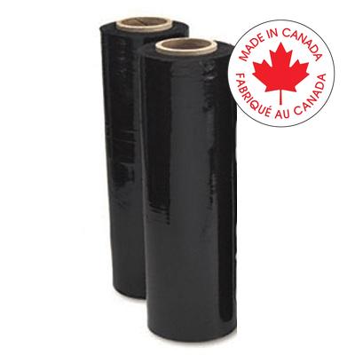 Stretch Wrap-15"X1500' Sigma, Black  4/Ct - HAA151580