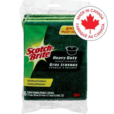 Sponges-Scotch-Brite Heavy Duty 6/Pack - HD6-8CA