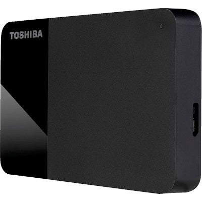 Hard Drive-Toshiba Canvio Ready Portable 4Tb, Black - HDTP340XK3CA