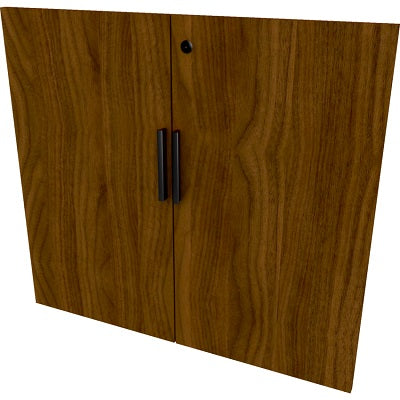 Bookcase Door Kit-Innovations Black Walnut - INV-32BKDRS-BW