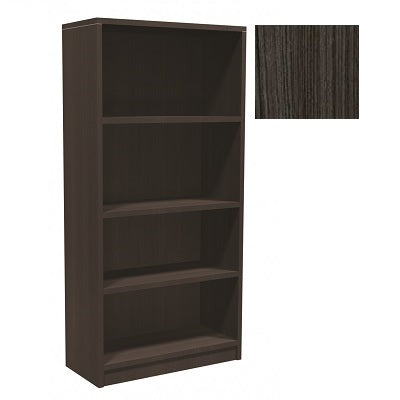 Bookcase-Innovations 4-Shelf 65"H, Grey Dusk - INV-6532BK-GD