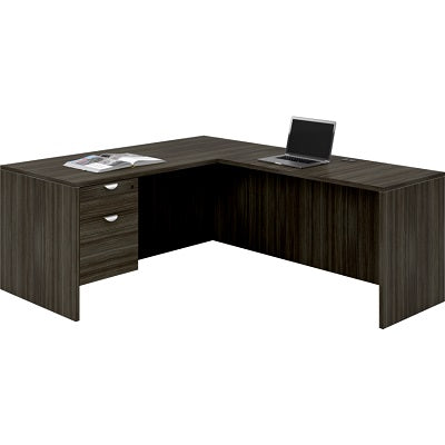 Workstation-Innovations L Shaped Desk 66X72 Grey Dusk - INV-LAYOUT-44-GD