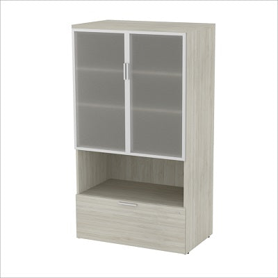 Storage Cabinet-Boardroom Innovations, Winter Wood - INV-LAYOUT-47C-WW