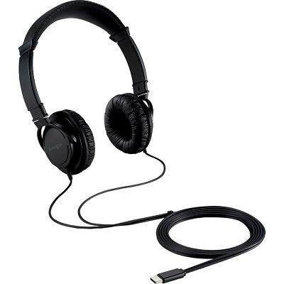 Headphones-Kensington Classic Usb-C, Black - K97456WW