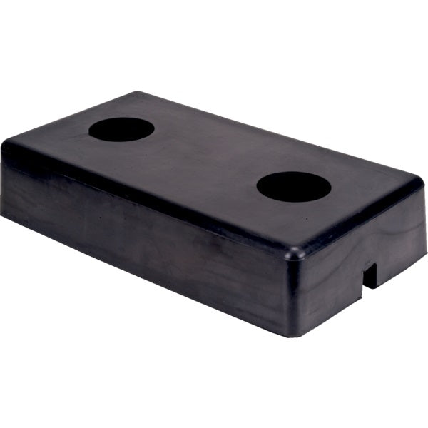 Dock Bumper-Molded Rubber 18"W X 4"D X 10"H Black - KH009