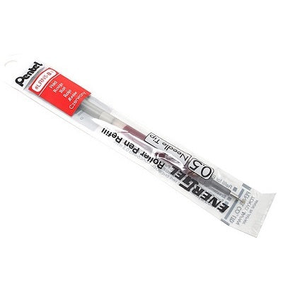 Pen Refill-Energel Retractable 0.5Mm Red - LRN5-B