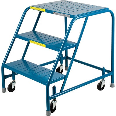 Rolling Ladder-3 Step No Handrails - MA613