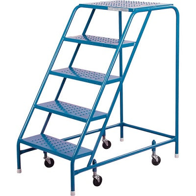 Rolling Ladder-5 Step No Handrails - MA615