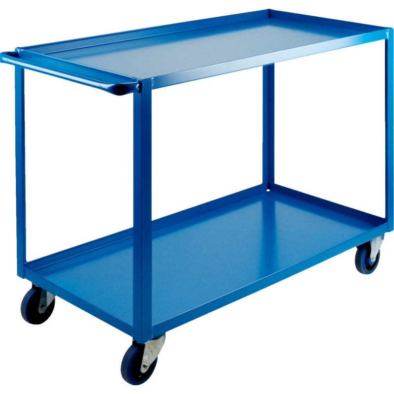Cart-Heavy Duty 2 Tier Shelf Cart 24"X51"X36" 1200Lb. Cap - MB449