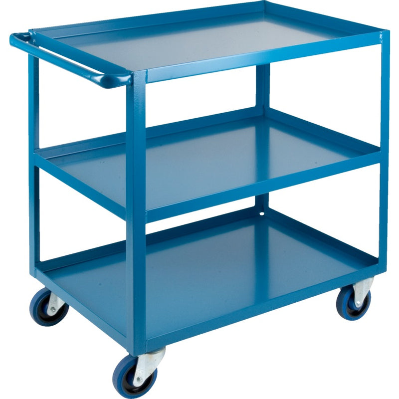 Cart-Heavy Duty 3 Tier Shelf Cart 24"X36"X39" 1200Lb. Cap - MB459