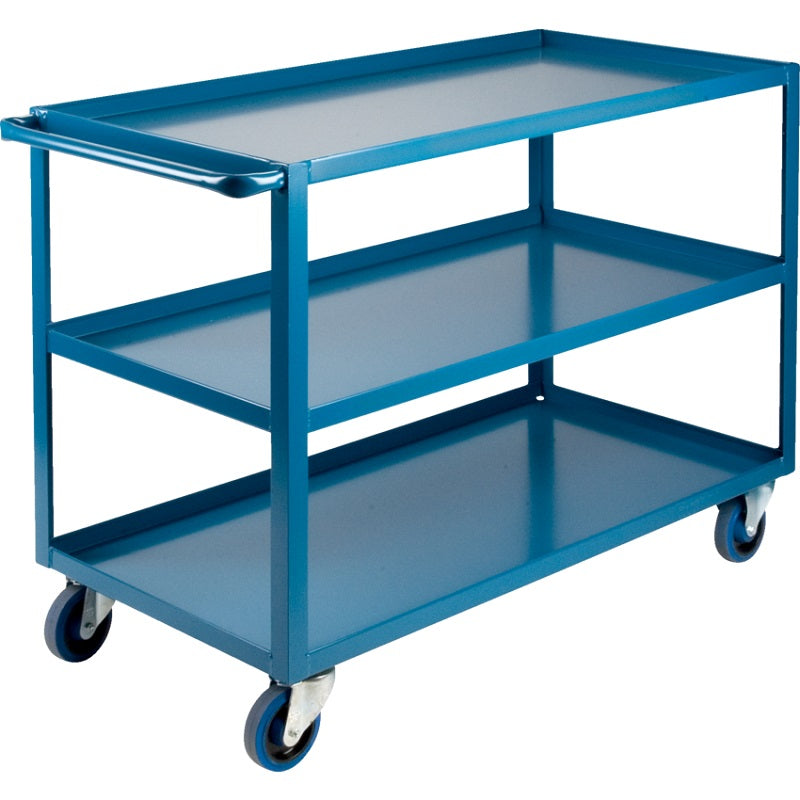 Cart-Heavy Duty 3 Tier Shelf Cart 24"X36"X51" 1200Lb. Cap - MB461